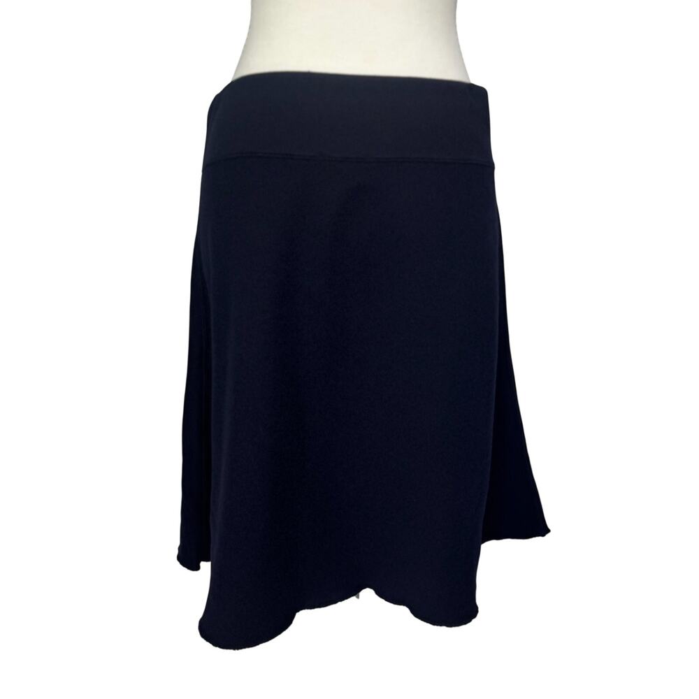Ralph Lauren Cotton Skirt Medium A-Line Navy Athleisure Old Money Cruise Resort - Picture 3 of 16